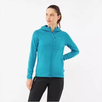 Hoodie Viking Jukon Midlayer Polartec Lady, damska bluza z kapturem warstwy środkowej, materiał Polartec, model 730/23/0900/70/M