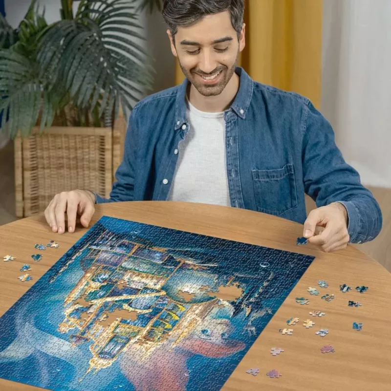 Puzzle Disney Castle Collection: Arielle (1000 elementów)