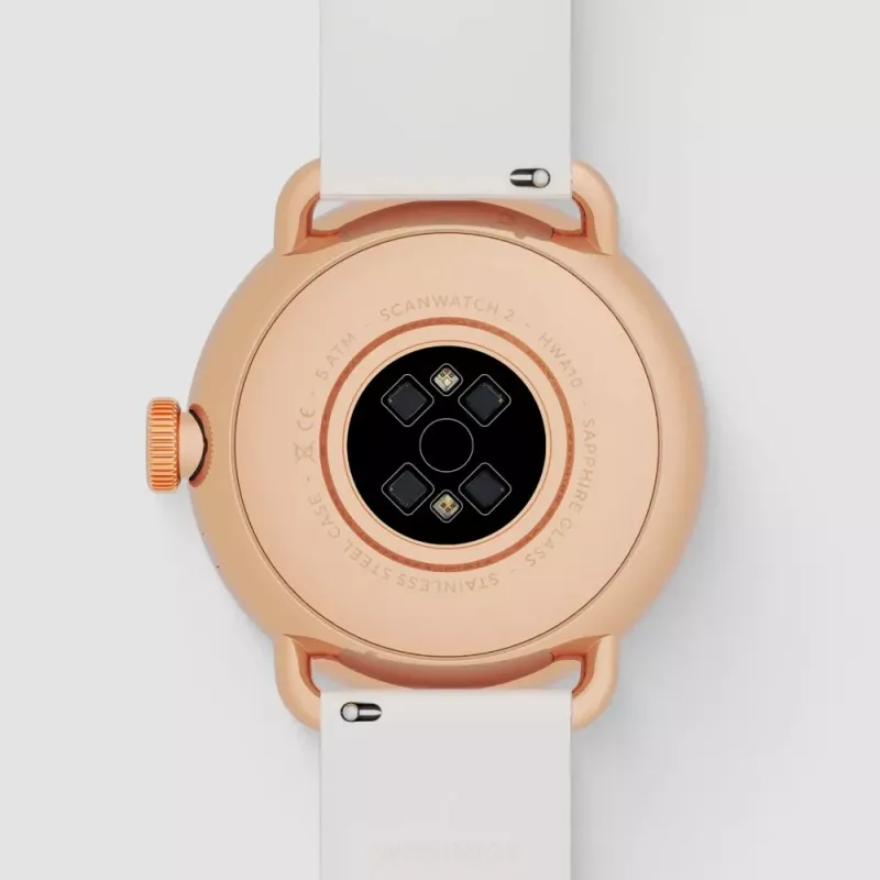Withings ScanWatch 2 hybrydowy smartwatch z paskiem