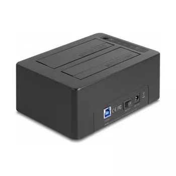 Stacja dokująca DeLOCK USB Dual dla 2 x SATA HDD SSD z funkcją klonowania i czytnikiem kart