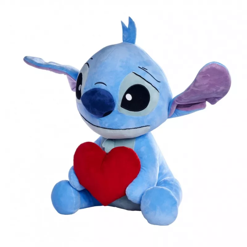 Miś pluszowy SIMBA Stitch z serduszkiem 50 cm