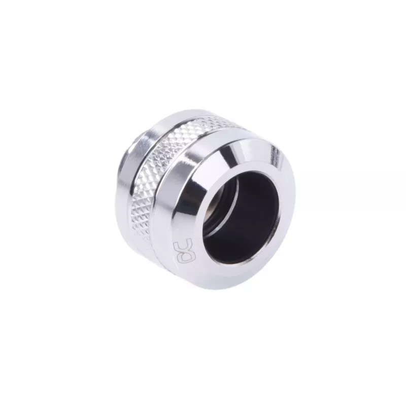Zestaw złączek Alphacool 17474 — mosiężne złączki chromowane, Ø 22 mm, wysokość 20 mm
