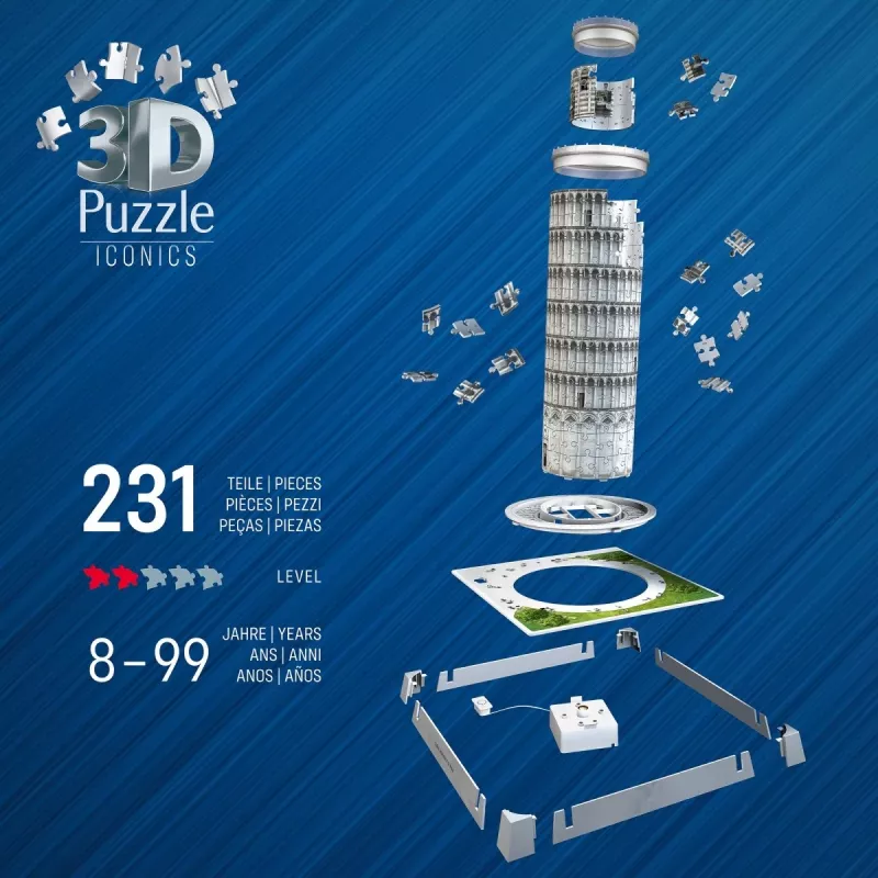 Puzzle 3D Ravensburger 12008028 216 elementów Budynki