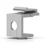 Wkładka kablowa Ubiquiti UACC-Keystone-Blank-Insert-TH biała poliwęglanowa