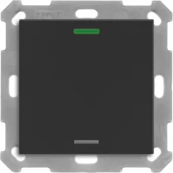 MDT BE-TAL55T106.01 przycisk KNX Light 55 1f RGBW czujnik temperatury czarny mat Neutral 1 (BE-TAL55T106.01)