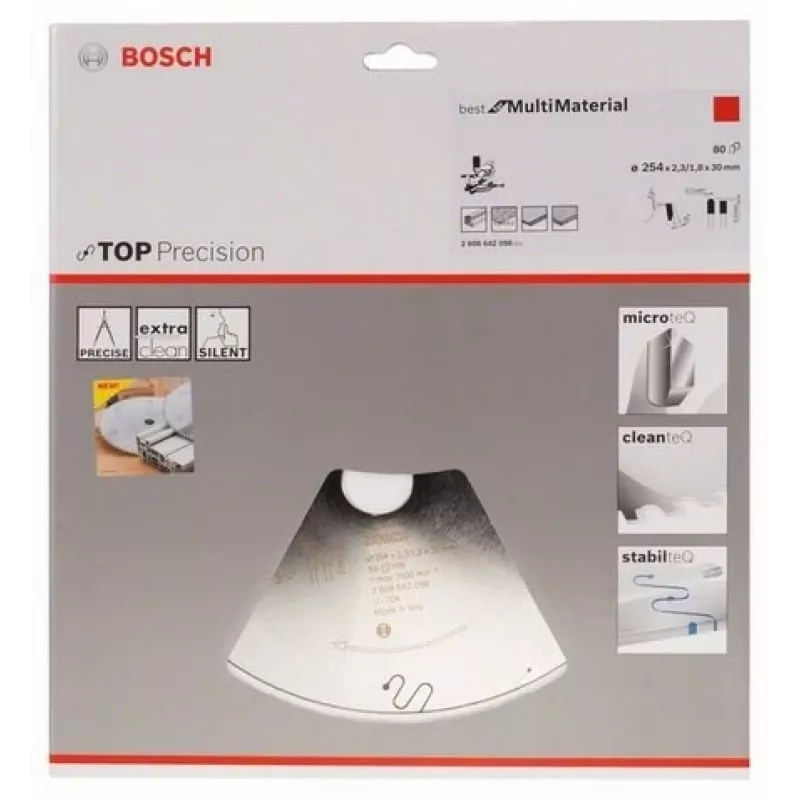 Tarcza do piły tarczowej Bosch 2 608 642 098 25.4 cm 1 szt.