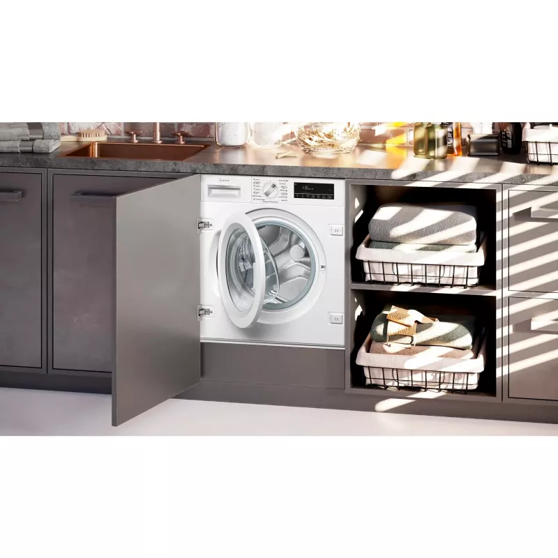 Neff W6441X1 pralka Front-load 8 kg 1400 RPM Biały