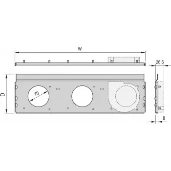 Schroff Fan Unit 84HP 220D CPL. (24572411)
