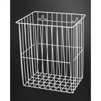 Kosz na śmieci Tork 226002 20 L prostokątny metalowy biały