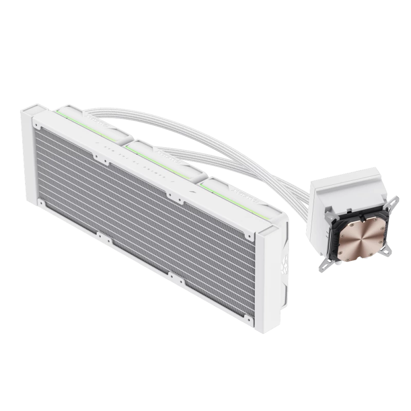 Gamemax | Chłodzenie cieczą CPU | HAILSTORM 360 LCD | Biały
