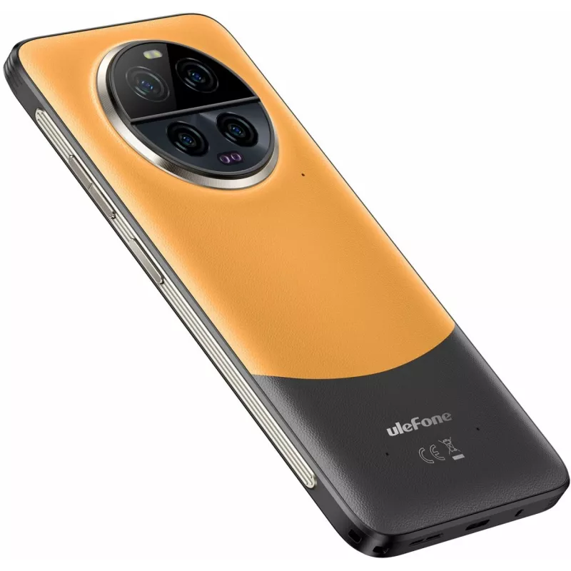 Wytrzymały smartfon UleFone Armor 23 Ultra 5G — 12 GB RAM, 512 GB pamięci, pomarańczowy