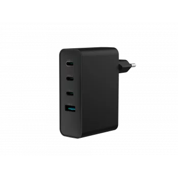 Ładowarka NATEC NUC-2234 do urządzeń mobilnych, laptopów, smartfonów, czarna, AC, szybkie ładowanie, do użytku wewnętrznego