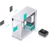 Obudowa PC Jonsbo D41 STD Midi Tower Biała