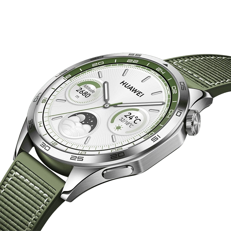 HUAWEI WATCH GT 4 Smartwatch – do 2 tygodni pracy na baterii, monitor fitness – kompatybilny z Android i iOS – monitorowanie zdrowia z wykrywaniem arytmii fali tętna