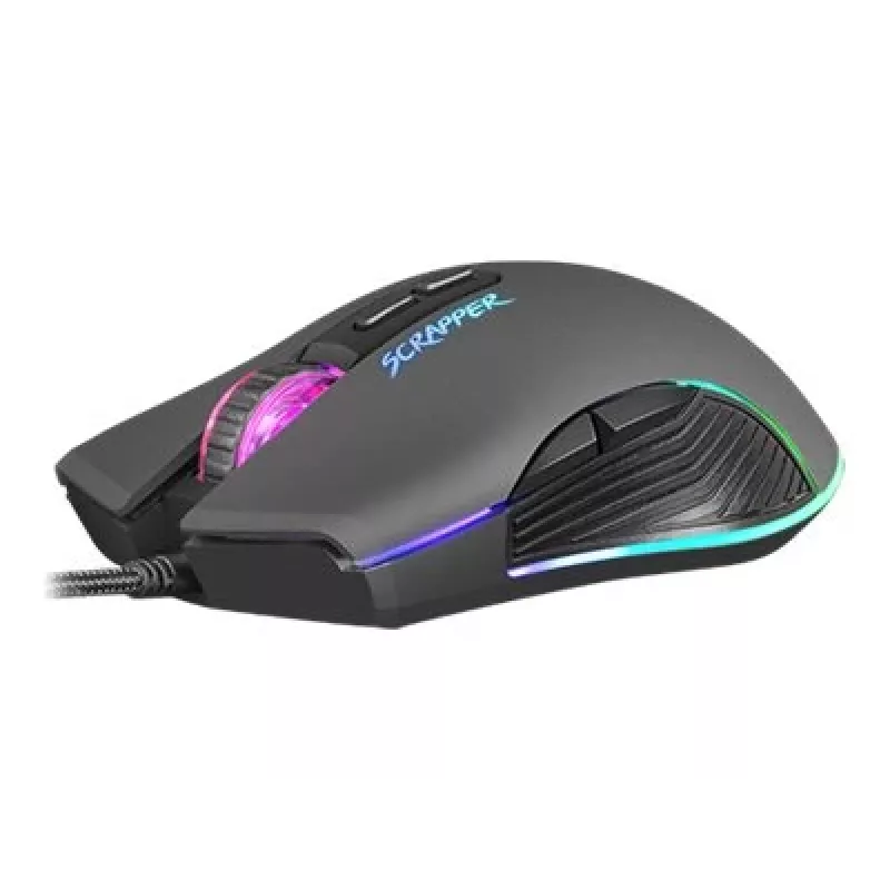 Mysz FURY Scrapper dla graczy symetryczna USB Typ-A Optyczna 6400 DPI