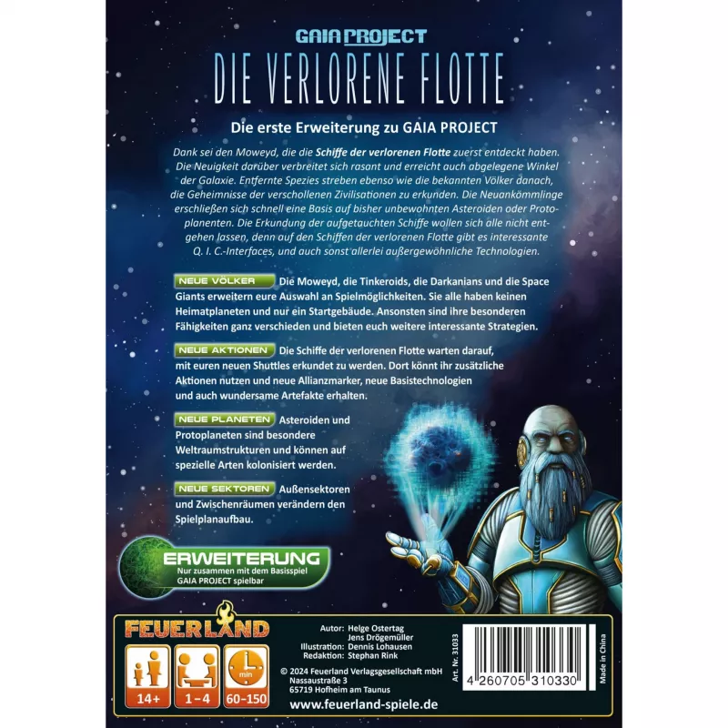 Gaia Project: The Lost Fleet, dodatek do gry planszowej
