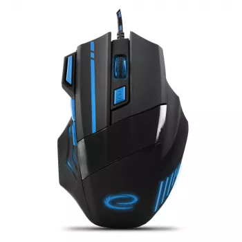 Mysz Esperanza EGM201B USB Type-A Optyczna 2400 DPI Praworęczna