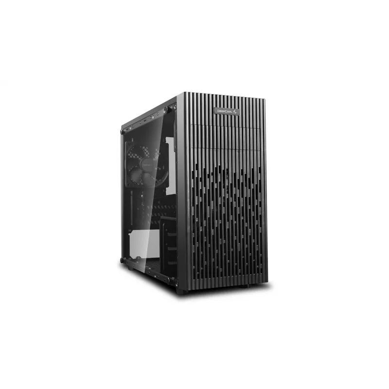 Obudowa PC DeepCool Matrexx 30 Mini Tower — Micro ATX, szkło hartowane, 3x3,5 cala / 2x2,5 cala zatoki, GPU do 25 cm