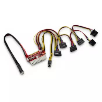 Zasilacz Inter-Tech 88882190 200W 20+4 pin ATX Czarny