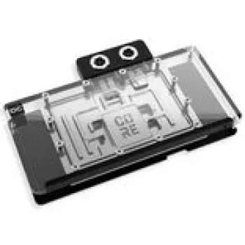 Blok wodny Alphacool Core RX 9070 XT Nitro+ przezroczysty/chromowany z backplate