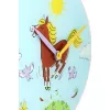 NeXtime klok 8812 Jump for joy, Ø30 cm, Ścienny, Niebieski/Wielokolorowy