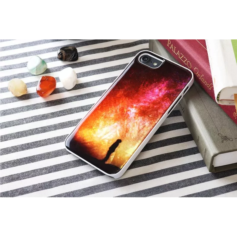 Etui ochronne iKins do Apple iPhone 8/7 — Starry Night białe