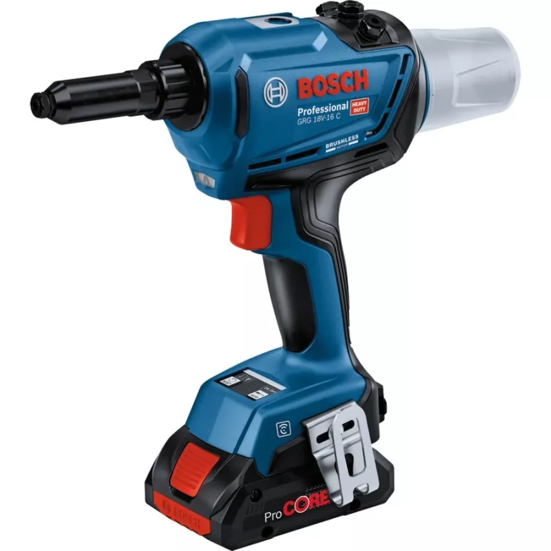 Bosch 0 601 9K5 001 nitownica akumulatorowa Czarny, Zielony 3.2,4,4.8,5.0,5.6 mm 16000 kN