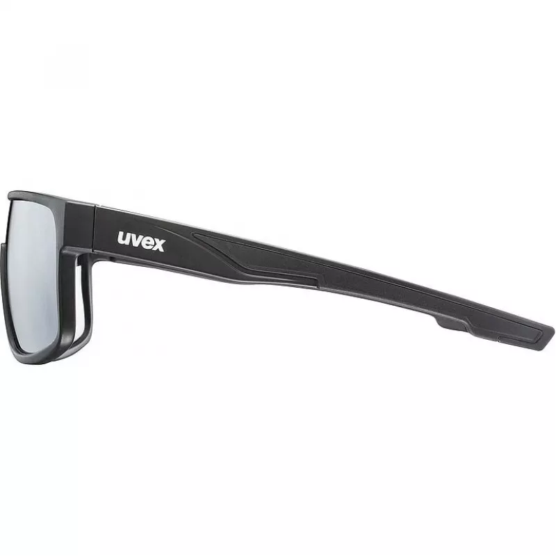 Wielofunkcyjne okulary sportowe UVEX lgl 51 — oprawka pełna, czarna