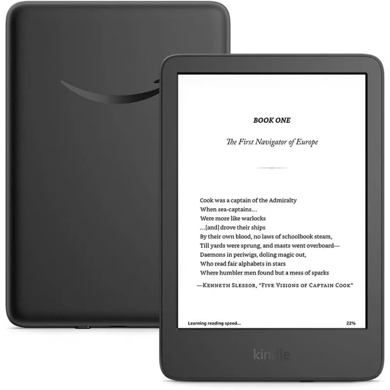 Amazon Kindle czytnik e-booków 11. generacji 16 GB Wi-Fi czarny