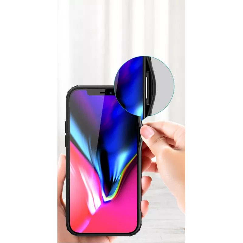 Ochronne wstrząsoodporne etui Devia do iPhone 12 Pro Max, zielone