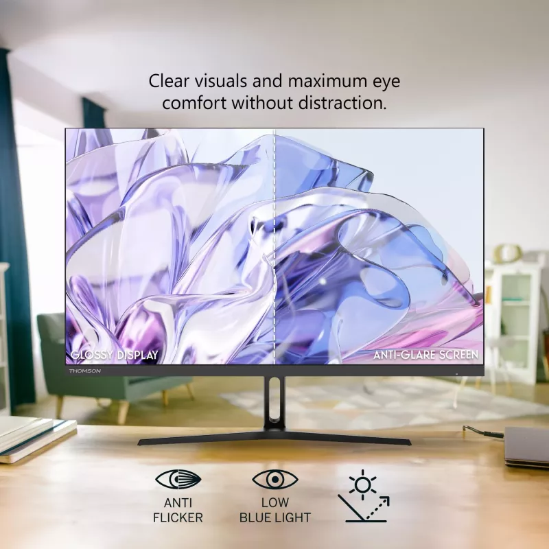 Monitor THOMSON M24FB2Y14 24 cale (61 cm) Full HD 1920x1080 VA LED, 14 ms, VESA, Czarny