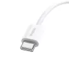 Baseus Superior USB C na USB C kabel do transmisji danych 2 m 30 W biały