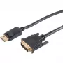 Kabel wideo adapter DisplayPort DVI ShiverPeaks BS77492-1
