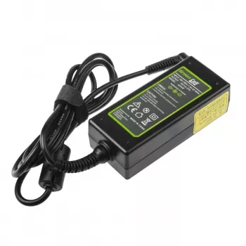 Zasilacz zielony Cell AD40P 45W do laptopów, 19V 2.37A, AC-to-DC, wejście 100–240V, czarny