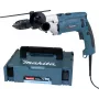 Wiertarka Makita HP2071J bezkluczowa 2900 RPM czarna, niebieska, srebrna 2,5 kg