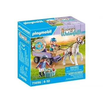 Playmobil 71496 Konie Wodospadu: Powóz kucyków