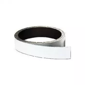 Taśma magnetyczna Franken LS50 0,8 mm grubości 50 mm x 10 m biała