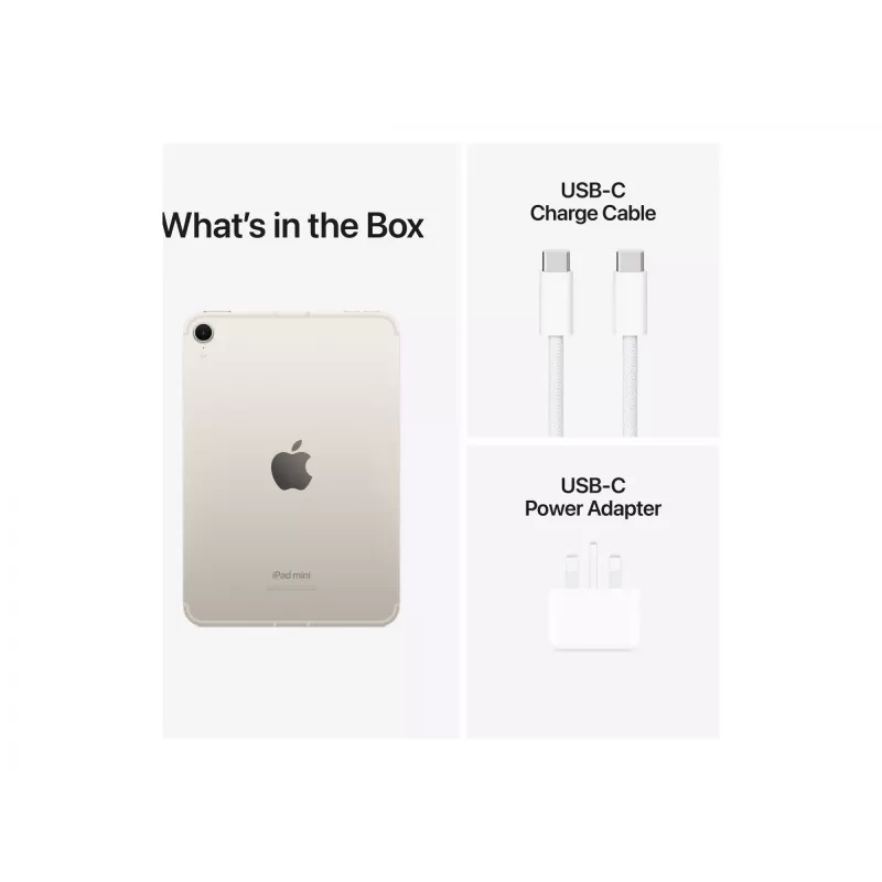 Tablet Apple iPad mini 5G 8,3 cala A17 Pro 512 GB iPadOS 18