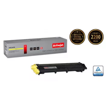 Activejet ATB-245YN Toner (zamiennik Brother TN-245Y; Supreme; 2200 stron; żółty)