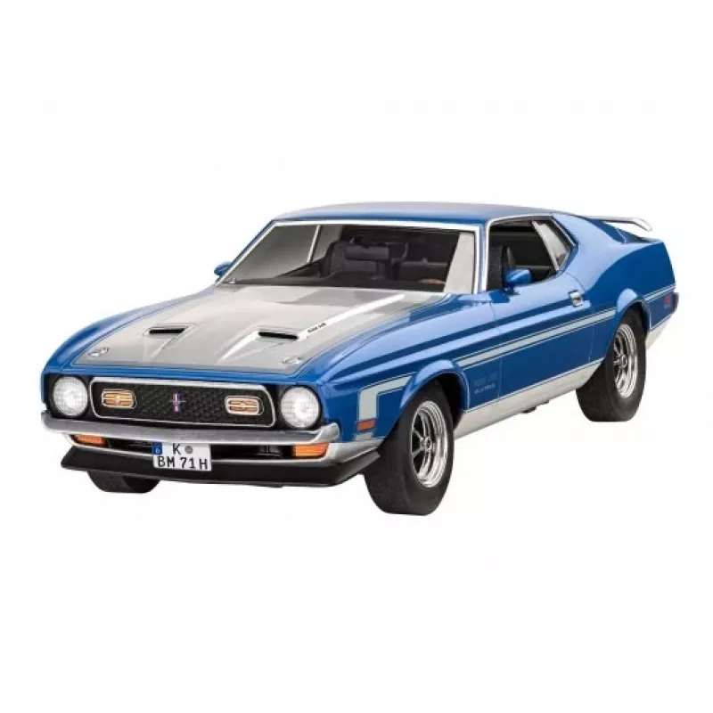 Plastikowy model samochodu REVELL Ford Mustang Boss 351, zestaw plastikowy w skali 1:25