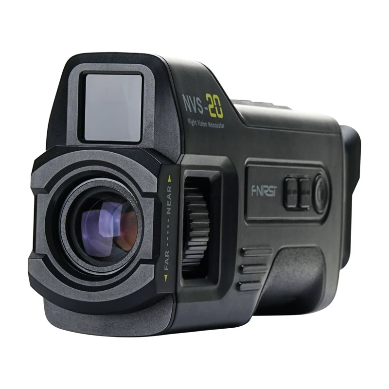 Cyfrowy noktowizor Fnirsi NVS-20 z nagrywaniem 4K HD — rejestrator ręczny/przenośny