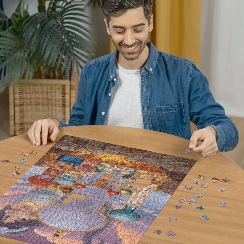 Puzzle Disney Castle Collection: Jasmin (1000 elementów)