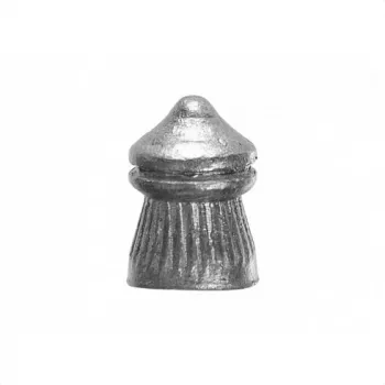 Śrut Umarex Intruder Pointed Ribbed 4,5 mm, diabolo ołowiany, 0,52 g, 500 szt., lufa gwintowana