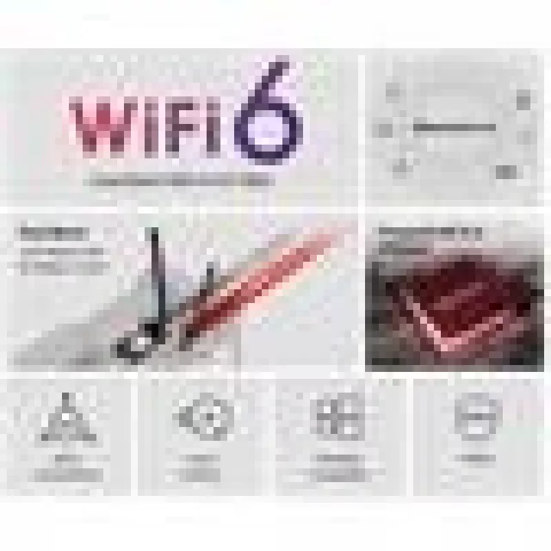 Bezprzewodowy adapter USB MERCUSYS MA70XE AX1800 z Bluetooth 5.4 — Wi‑Fi 6 (AX1800)