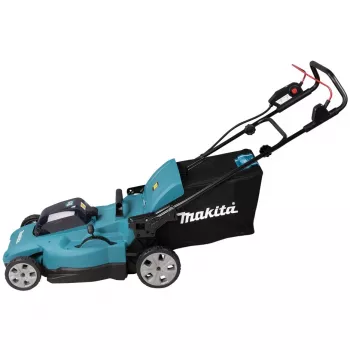 Makita DLM538Z kosiarka ręczna akumulatorowa czarna, niebieska, metaliczna