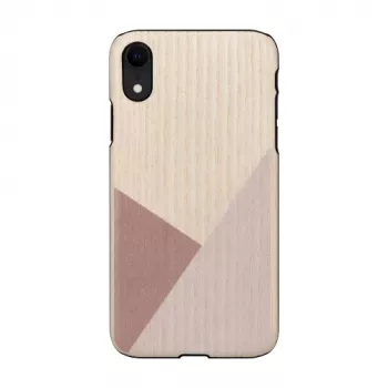 Etui na smartfon man and wood do iPhone XR — tulipanowa czerń, ochronna twarda skorupa