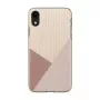 Etui na smartfon man and wood do iPhone XR — tulipanowa czerń, ochronna twarda skorupa