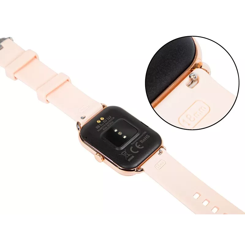 Smartwatch X16 Bluetooth różowy