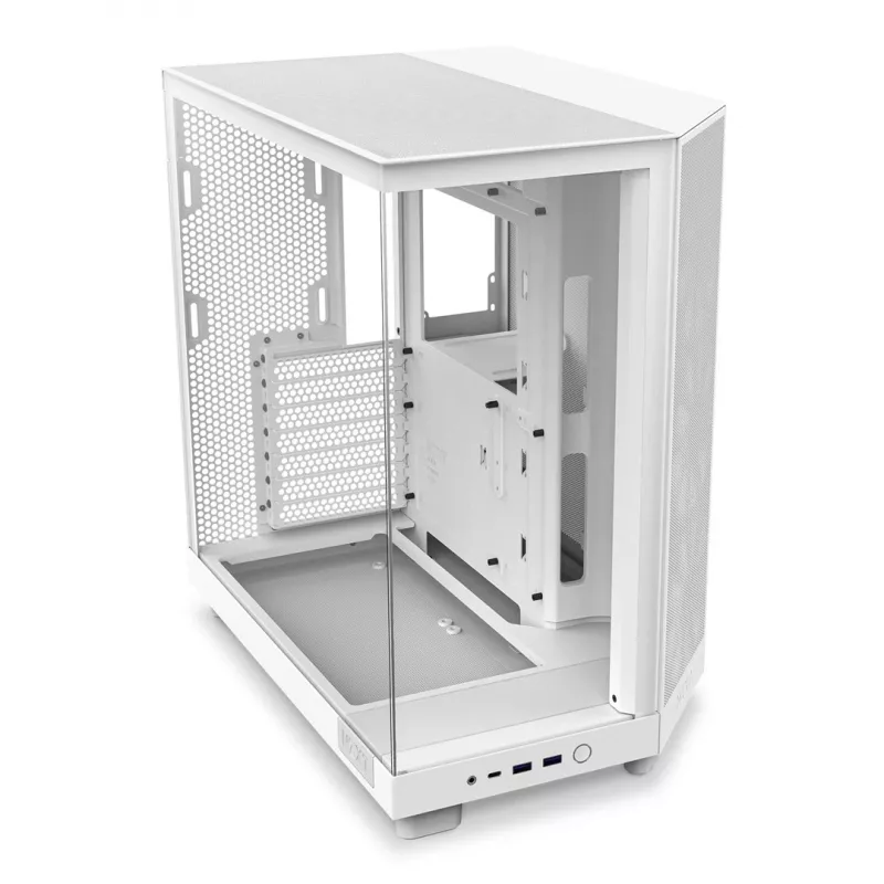 Obudowa NZXT H6 Flow Mid-Tower - Biała