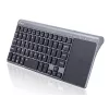 Bezprzewodowa klawiatura pełnowymiarowa TRACER TRAKLA46934, QWERTY angielska, nano odbiornik 2,4 GHz, membranowa, czarno-szara